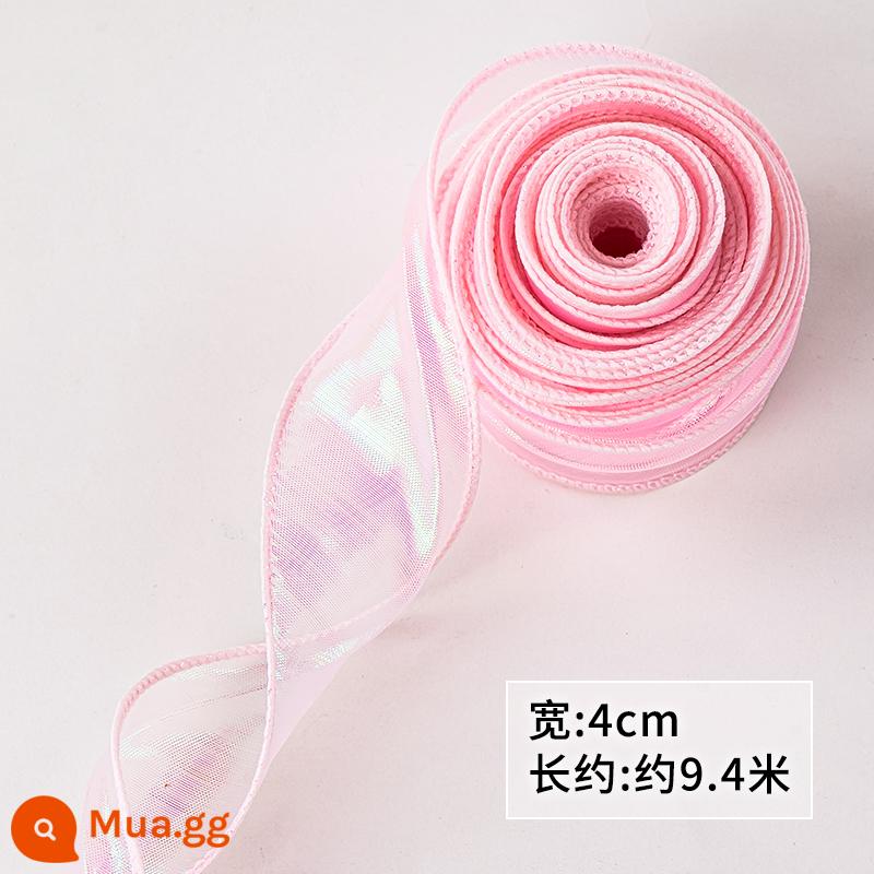 Ngày Của Mẹ Mô Phỏng Tulip Trang Trí Bánh Hoa Hồng Cẩm Chướng Lưới Đỏ Bao Quanh Nàng Tiên Cá Sợi Cắm - Sợi nàng tiên cá màu xanh huỳnh quang hoa anh đào màu hồng