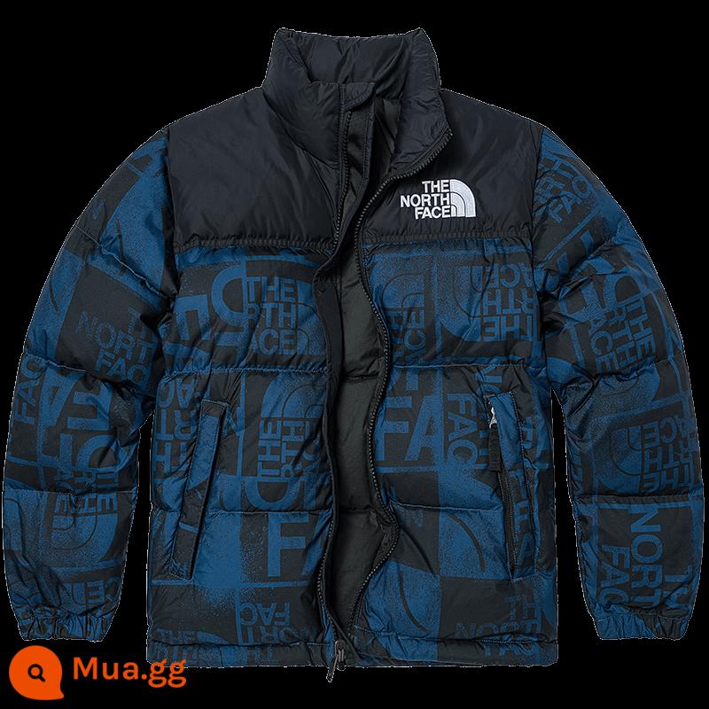 Quần áo trẻ em TheNorthFace North cổ điển ICON áo khoác lông vũ cho trẻ em 23 lông ngỗng mới | 7WQM - 978/màu xanh