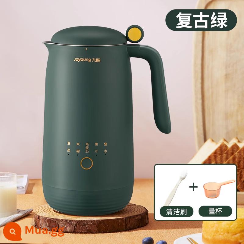 Máy Phá Tường Joyoung Hộ Gia Đình Nhỏ Mini Hoàn Toàn Tự Động Làm Nóng Một Người Máy Nấu Sữa Đậu Nành Đa Năng Không Lọc - 350ml màu xanh cổ điển