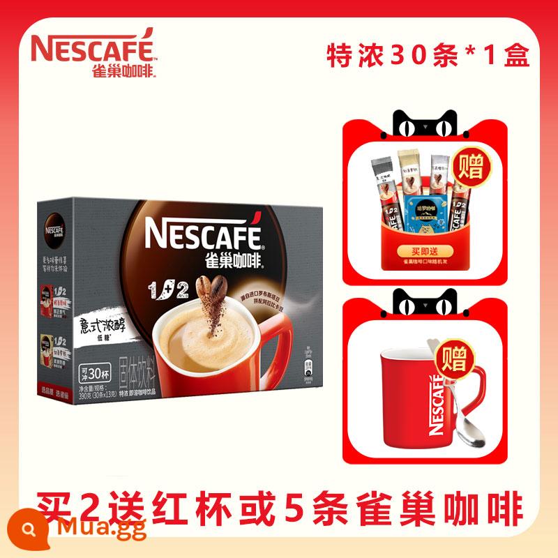 Bột cà phê hòa tan latte hương vị sữa cổ điển của Nestle ngọt ngào 3 trong 1 không đường hàng đầu chính thức của cửa hàng hàng đầu - 30 que/hộp cực mạnh❤Mua 2 tặng 1 cốc thìa hoặc cà phê