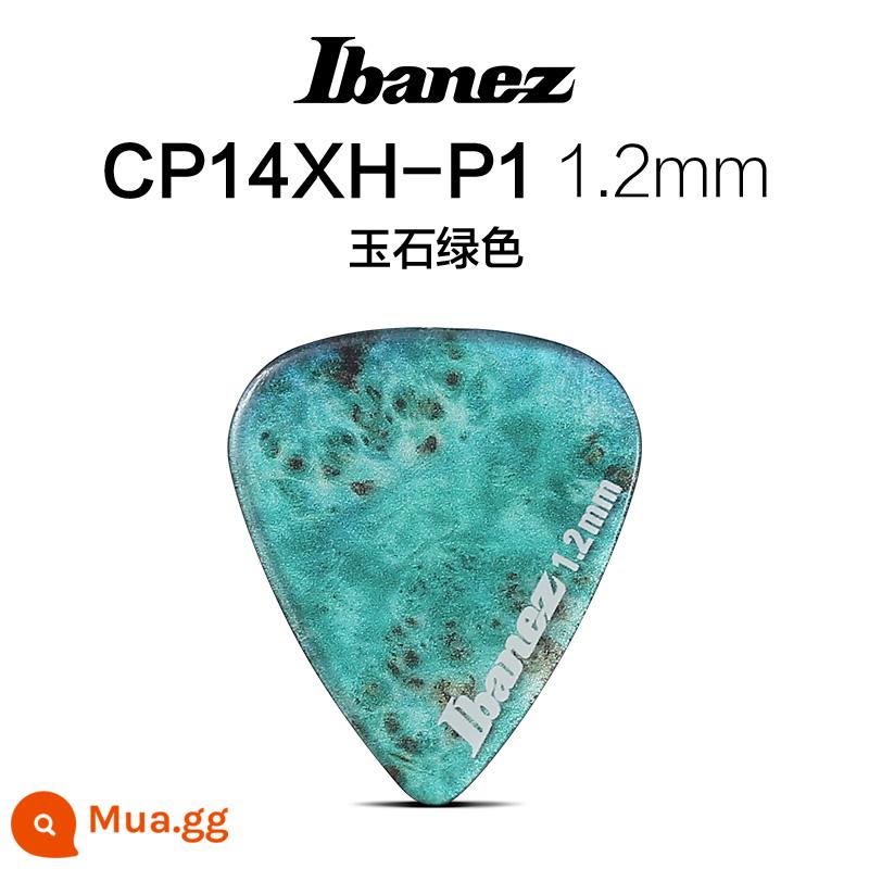 Nissan IBANEZ kính vạn hoa dòng đàn guitar dân gian pick gảy đàn tốc độ phụ kiện đàn guitar CHỌN - Xanh ngọc 1.2mm