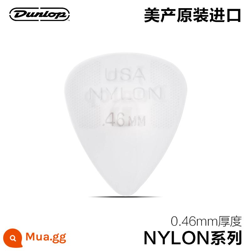 Dunlop Đàn guitar gỗ điện Dunlop chọn ballad quả bom tốc độ chống trơn trượt chịu mài mòn gảy đàn lò xo mảnh nylon điểm nổi Chọn - Dòng nylon nylon 0,46mm NYLON