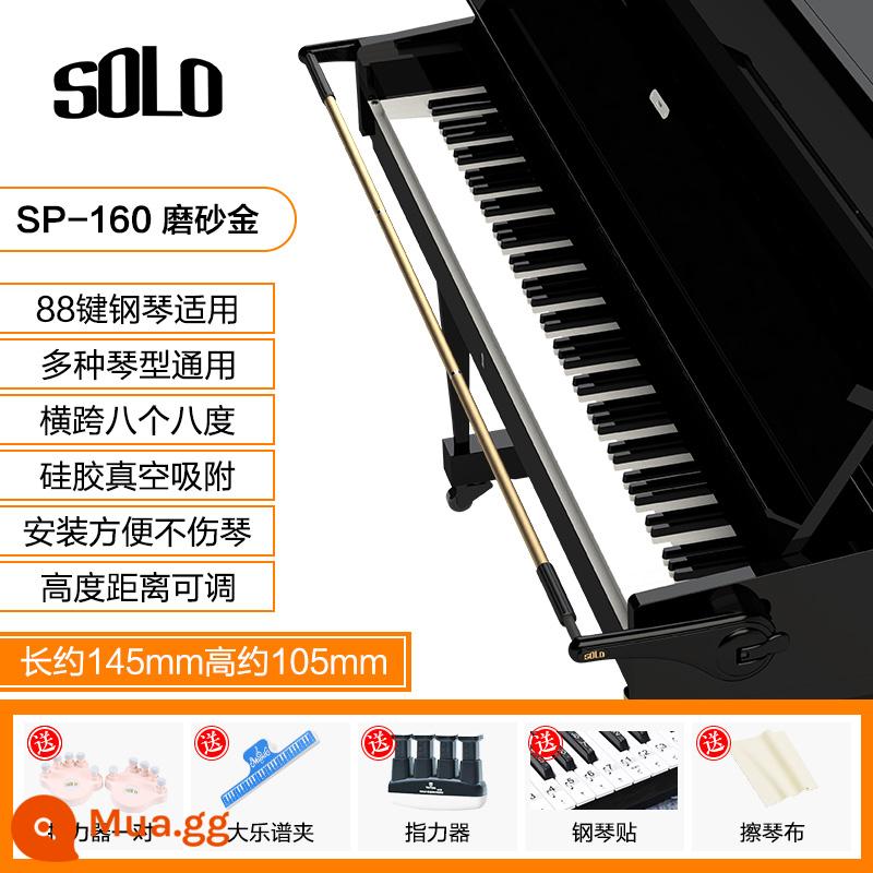 Dụng cụ chỉnh sửa tay đàn piano SOLO chơi ngón tay đàn piano giúp hỗ trợ luyện tập cổ tay cho trẻ em phụ kiện chống gập ngón tay - Vàng mờ (áp dụng cho đàn piano 88 phím) + quà tặng miễn phí + bấm ngón tay