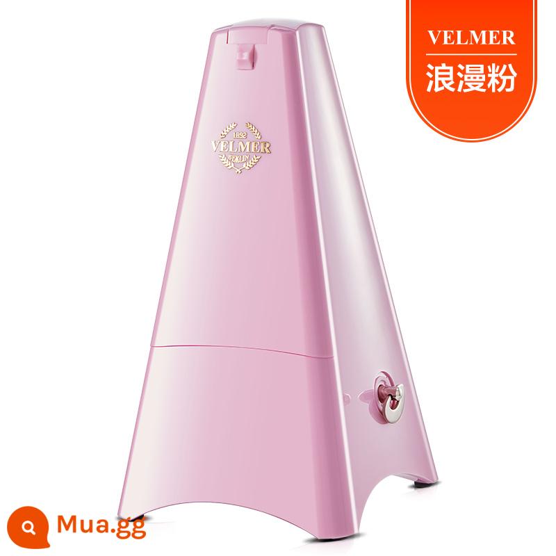 VELMER Cơ Máy Nhịp Đàn Piano Kiểm Tra Kiểm Tra Đặc Biệt Guitar Guzheng Vĩ Cầm Đa Năng Chính Xác Nhịp Điệu Điện Tử - [SF Home] Màu hồng lãng mạn