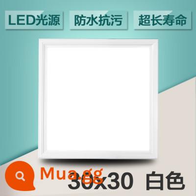 Tích hợp đèn LED âm trần nhà bếp bột phòng ánh sáng bằng nhôm hình tam giác nhúng 30x30x60x300x600 đèn phẳng - 30*30 trắng 18 watt