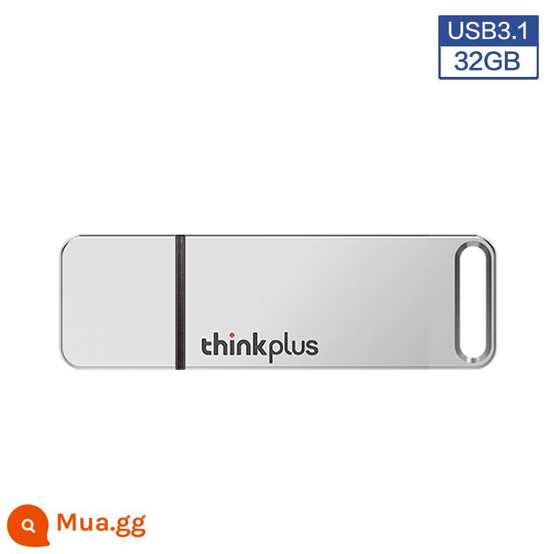 Lenovo Xiaoxin U disk X1 64g kim loại dung lượng lớn usb3.0 ổ đĩa flash USB mini di động dành cho ô tô 32 chính hãng tốc độ cao dung lượng lớn 128 sinh viên văn phòng kinh doanh ổ đĩa flash USB di động - 32[USB3.1]Bạc