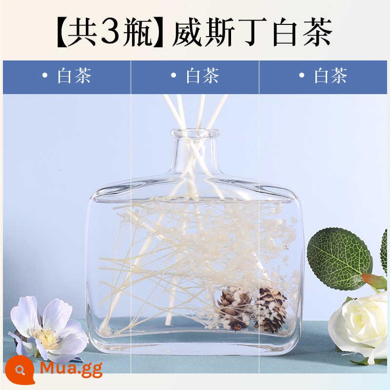 3 chai hương liệu phòng ngủ gia đình hương thơm lâu dài phòng văn phòng nhà vệ sinh bột làm mát không khí trong phòng - Westin White Tea-Scent/Phòng Ngủ [3 Chai]