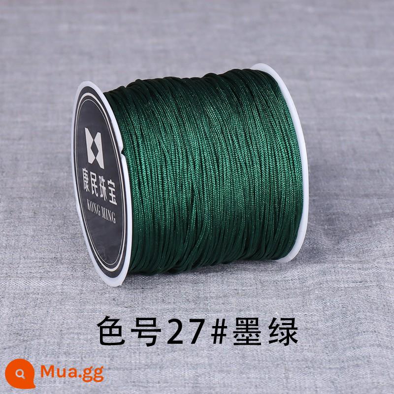 Jade Line số 72 dây dệt dây 手 Dòng tay tái sinh dây đeo dây đeo dây đeo dây đeo dây đeo dây đeo dây đeo - Xanh đậm (27#) ■Số 72 0,8mm/khoảng 50 mét