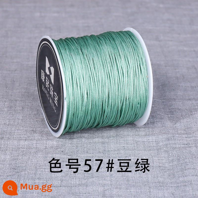 Jade Line số 72 dây dệt dây 手 Dòng tay tái sinh dây đeo dây đeo dây đeo dây đeo dây đeo dây đeo dây đeo - Đậu xanh (57#) ■No.72 0.8mm/khoảng 50 mét