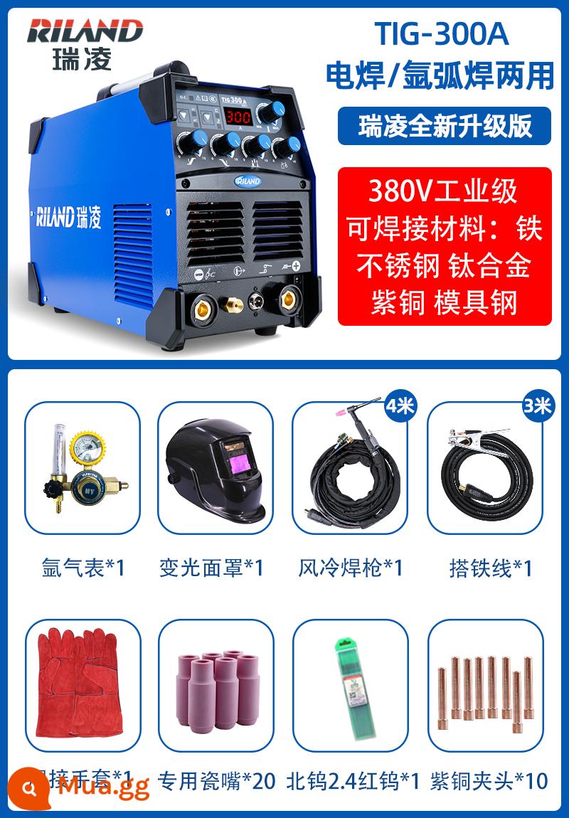 Ruoling WS300A/400GT Máy hàn hồ quang công nghiệp 380V Biến tần DC 315 ARC hàn sử dụng kép - Phiên bản nâng cấp mới của Ruiling TIG300A