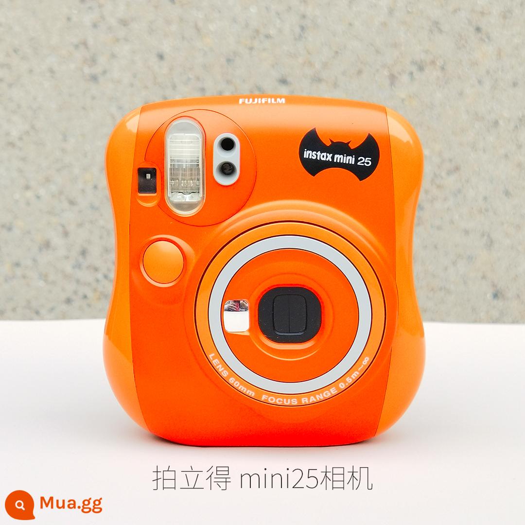 Hàng có sẵn, máy chụp ảnh lấy ngay mini12 Fuji, máy ảnh mini11 đi kèm gói quà giấy ảnh - mini 25 màu đỏ cam