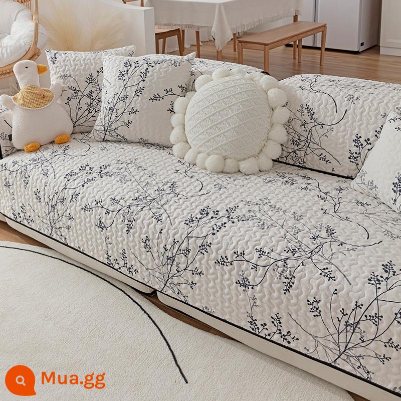 Đệm Sofa Cotton Giá Đặc Biệt Giải Phóng Mặt Bằng Bắc Âu Đơn Giản Bốn Mùa Đa Năng Vải Cotton Chống Trơn Trượt Tựa Lưng Khăn Mùa Đông Mục Vụ - Hãy tận dụng thời gian của bạn