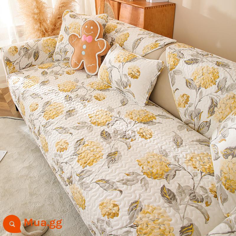 Đệm Sofa Cotton Giá Đặc Biệt Giải Phóng Mặt Bằng Bắc Âu Đơn Giản Bốn Mùa Đa Năng Vải Cotton Chống Trơn Trượt Tựa Lưng Khăn Mùa Đông Mục Vụ - không hiểu