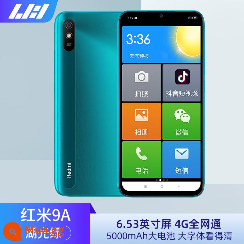 Xiaomi Điện thoại di động đặc biệt của Xiaomi, Điện thoại thông minh người già Màn hình lớn, màn hình lớn, giọng nói lớn, Máy dài tuổi dài - Hồ xanh