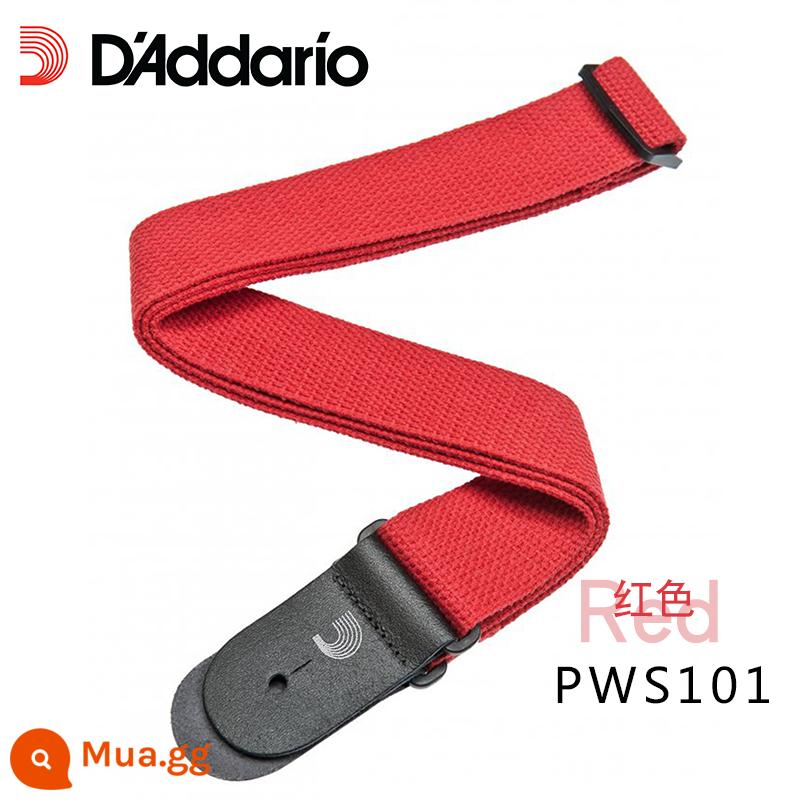 D'Addario/Daddario Đàn Guitar Polypropylene Túi Cho Bé Đàn Guitar Dân Gian Đàn Guitar Điện Bass Túi Cho Bé - màu đỏ