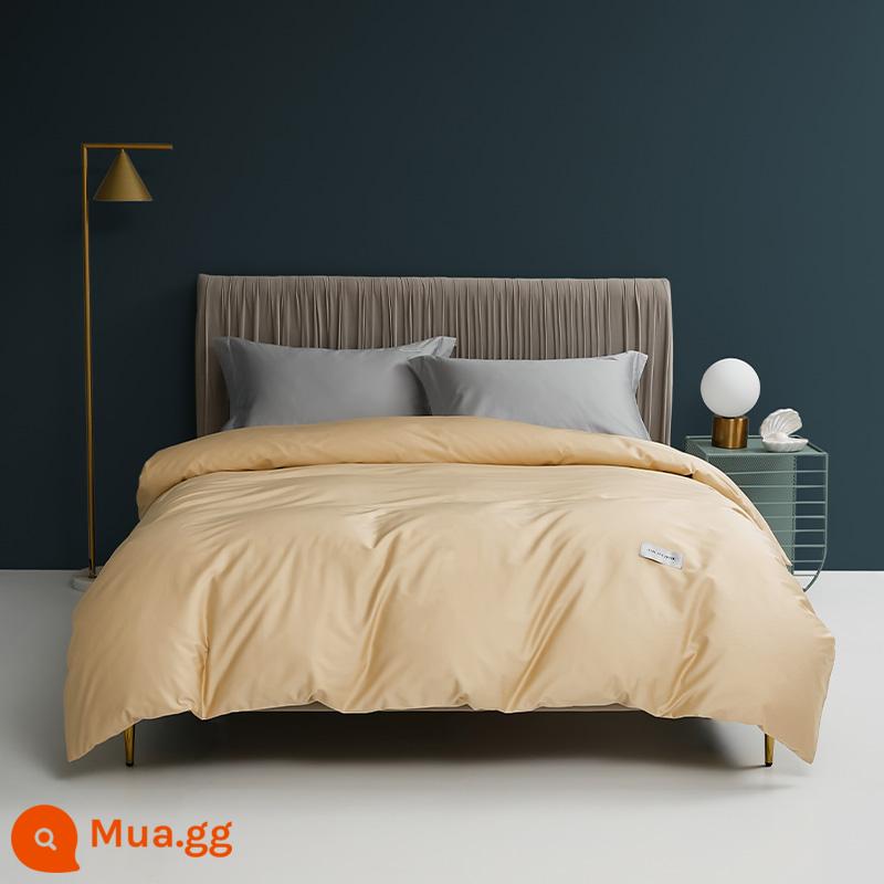 100 vỏ chăn cotton kim dài Tân Cương cho khách sạn Hilton - Rượu sâm panh vàng-8xs