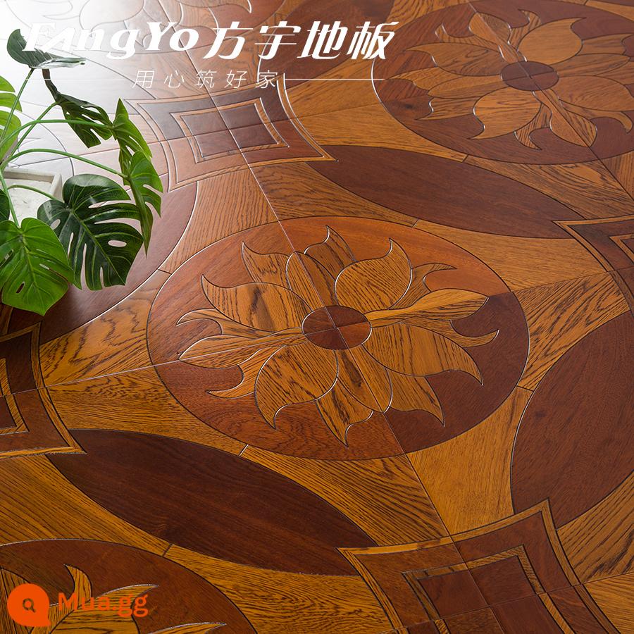 Fangyu Handmade Art Teak Spelling Slound nền ngoài trời Tường gỗ rắn sàn composite Tăng sàn gỗ đặc biệt - 8802