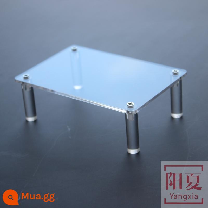 Acrylic Trong Suốt Nhiều Lớp Thang Kệ Mô Hình Anime Mô Hình Xe Ô Tô Mù Hộp Lưu Trữ Nước Hoa Đỡ Tùy Chỉnh - Một lớp dài 20 cm, rộng 8, cao 5