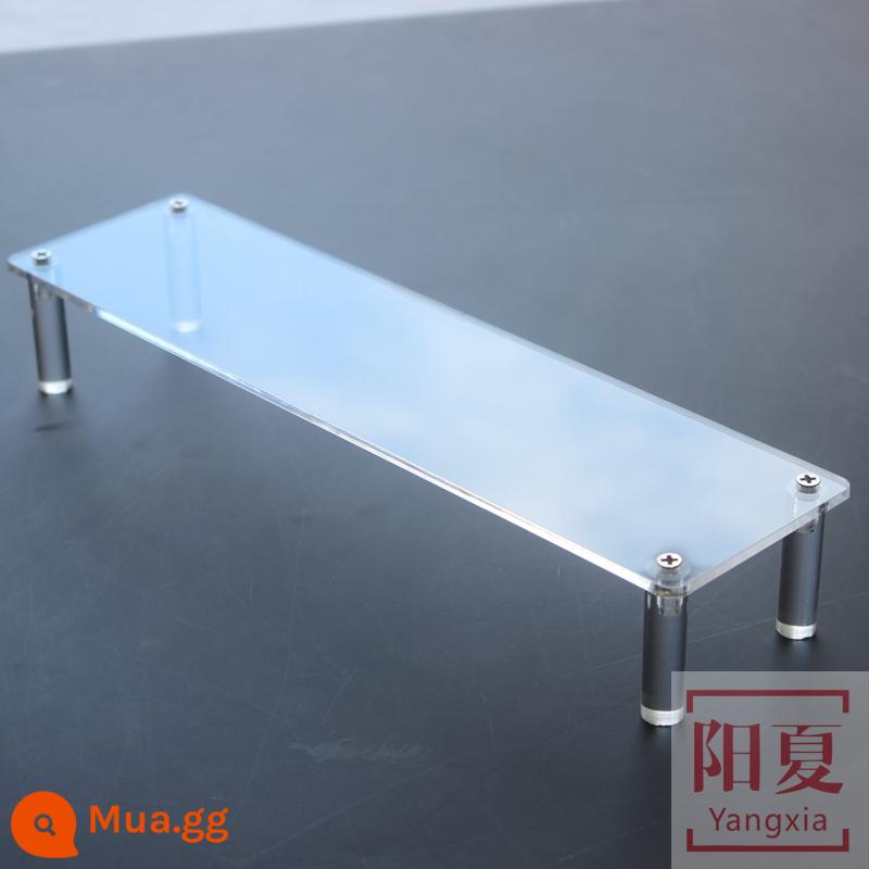 Acrylic Trong Suốt Nhiều Lớp Thang Kệ Mô Hình Anime Mô Hình Xe Ô Tô Mù Hộp Lưu Trữ Nước Hoa Đỡ Tùy Chỉnh - Một lớp dài 30 cm, rộng 8, cao 5