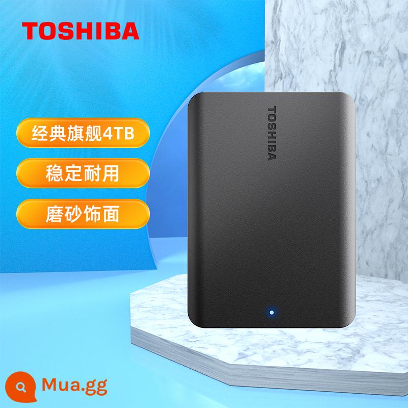 [Tự vận hành] Ổ cứng di động Toshiba 2T 4T 1T A5 nhỏ màu đen lưu trữ ngoài máy tính USB3.2 tốc độ cao - 4TB