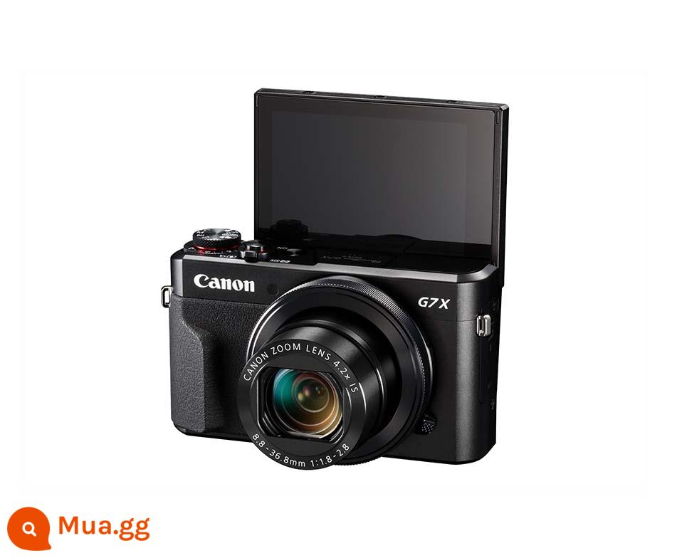 [Tự vận hành] Máy ảnh kỹ thuật số Canon g7x2 PowerShot G7X Mark II máy làm thẻ vlog nổi tiếng trên internet - đen