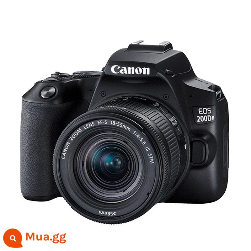 [Tự vận hành] Canon (Canon) 200d Máy ảnh SLR kỹ thuật số 200Dii thế hệ thứ hai 18-55 cấp nhập cảnh - đen