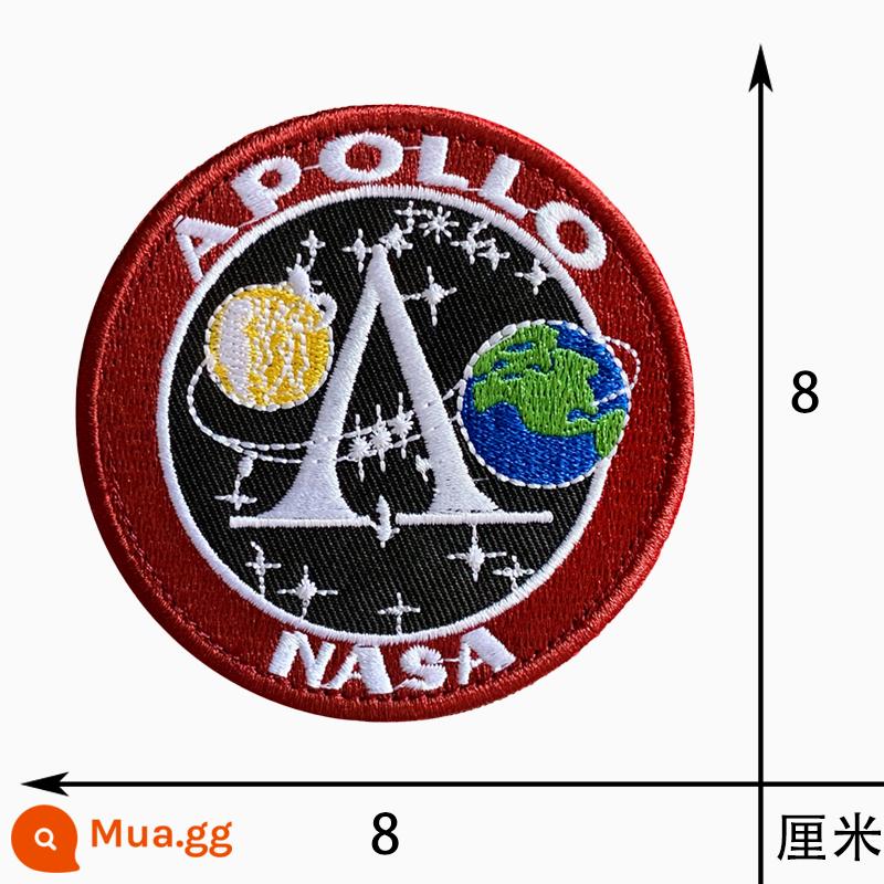 NASA Thêu Khóa Dán Băng Quân Đội Quạt Cấp Vai Quần Áo Ba Lô Huy Hiệu Cơ Quan Vũ Trụ Hoa Kỳ Nút Miếng Dán Chuyến Bay Vũ Trụ - xin lỗi