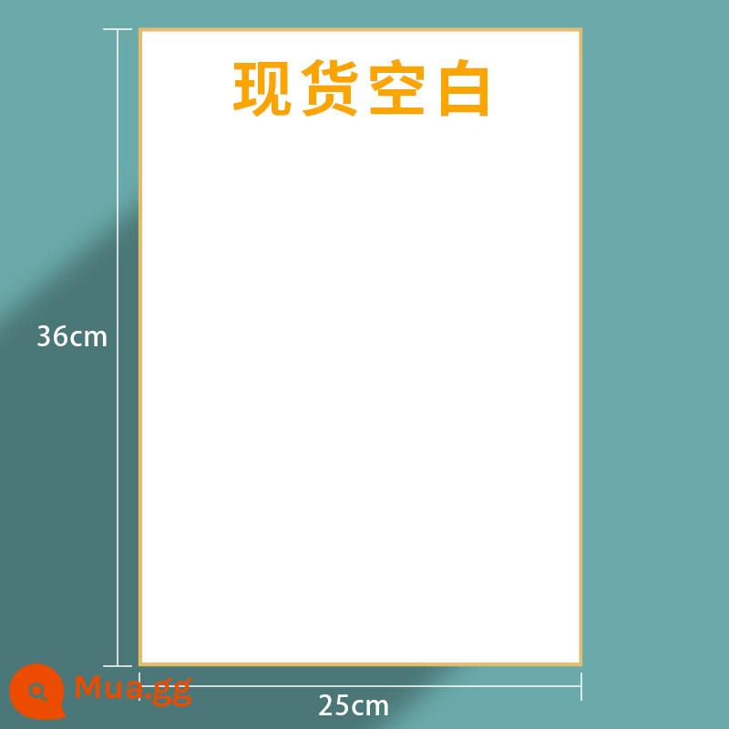 Bảng chữ ký tùy chỉnh giấy màu Bảng hiệu CP Nhật Bản bảng hiệu bán bảng vẽ hoạt hình xung quanh chỗ trống tinh tế và chống trầy xước có thể tùy chỉnh bản đồ - B4 (25X36cm)