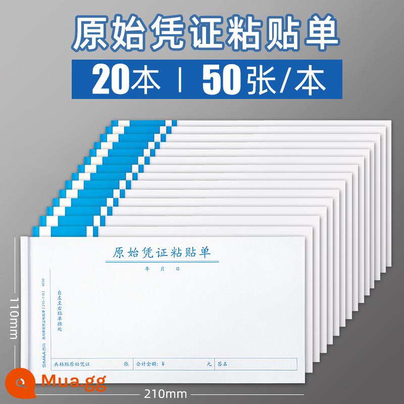 Hóa đơn hoàn trả chi phí Sima hóa đơn chung chứng từ tài chính gốc tiêu chuẩn dán chứng từ hoàn trả chi phí đi lại chứng từ kế toán chi tiêu văn phòng chứng từ kế toán đơn chứng từ vật tư kế toán có thể được lập - Nguyên bộ/20 cuốn [50 tờ/cuốn] Chứng chỉ gốc