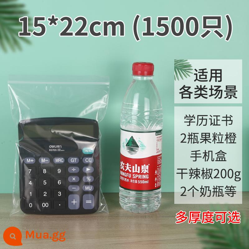 Túi nhỏ Túi tựaal Túi tựaal Wat - 15*22cm [1500 miếng] Giảm 50% khi mua 1 miếng