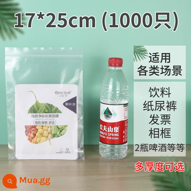 Túi nhỏ Túi tựaal Túi tựaal Wat - 17*25cm [1000 miếng] Giảm 50% khi mua 1 miếng