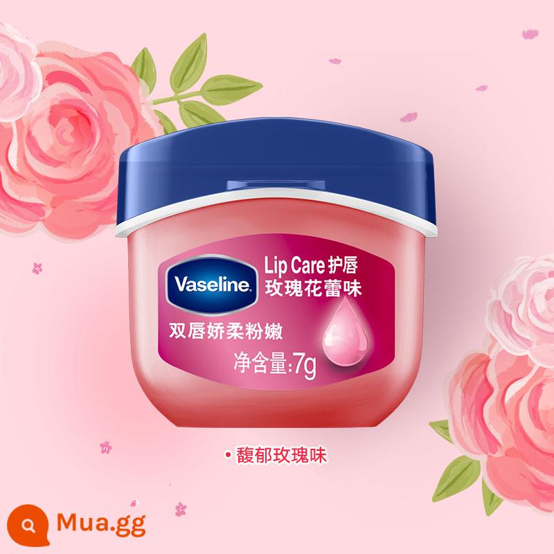 Vaseline Classic Original Lip Balm Dưỡng ẩm Dưỡng ẩm Sửa chữa Làm loãng Đường kẻ Môi Phim Môi Nữ - 7.00g hoa hồng*1 lon