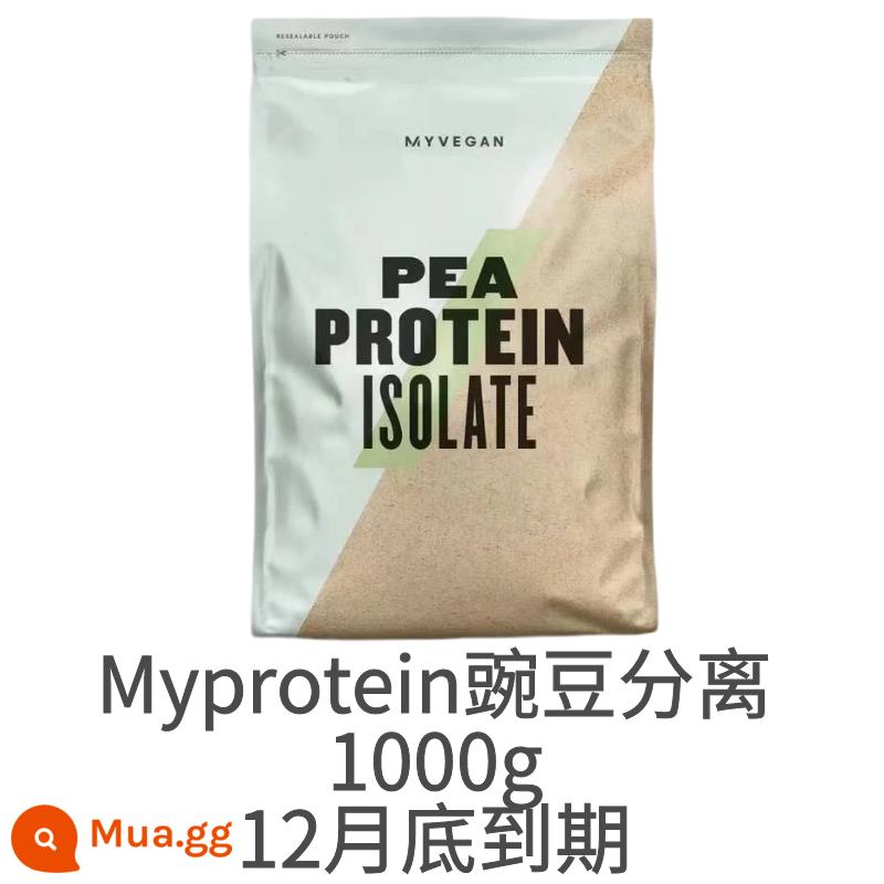 Bột whey protein cô lập đậu nành Myprotein 1Kg hàm lượng protein lên đến 89% hạt đậu không dung nạp đường sữa - màu xanh lá