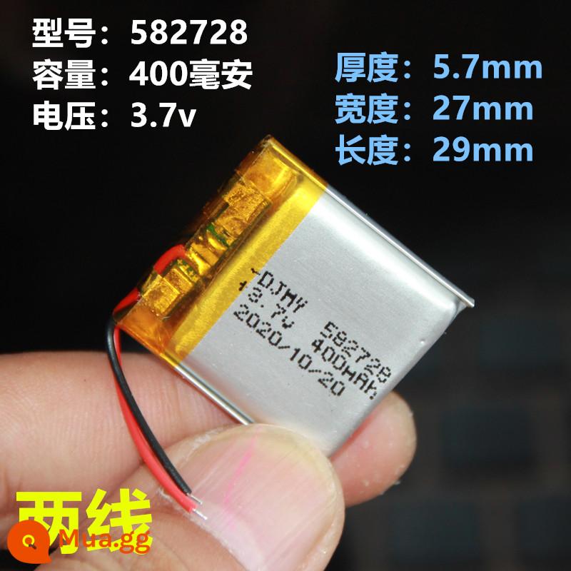 Máy ghi âm lái xe pin lithium 3.7v polymer Tai nghe Bluetooth Lingdu theo dõi áp suất lốp tích hợp pin sạc - Bỏ rơi