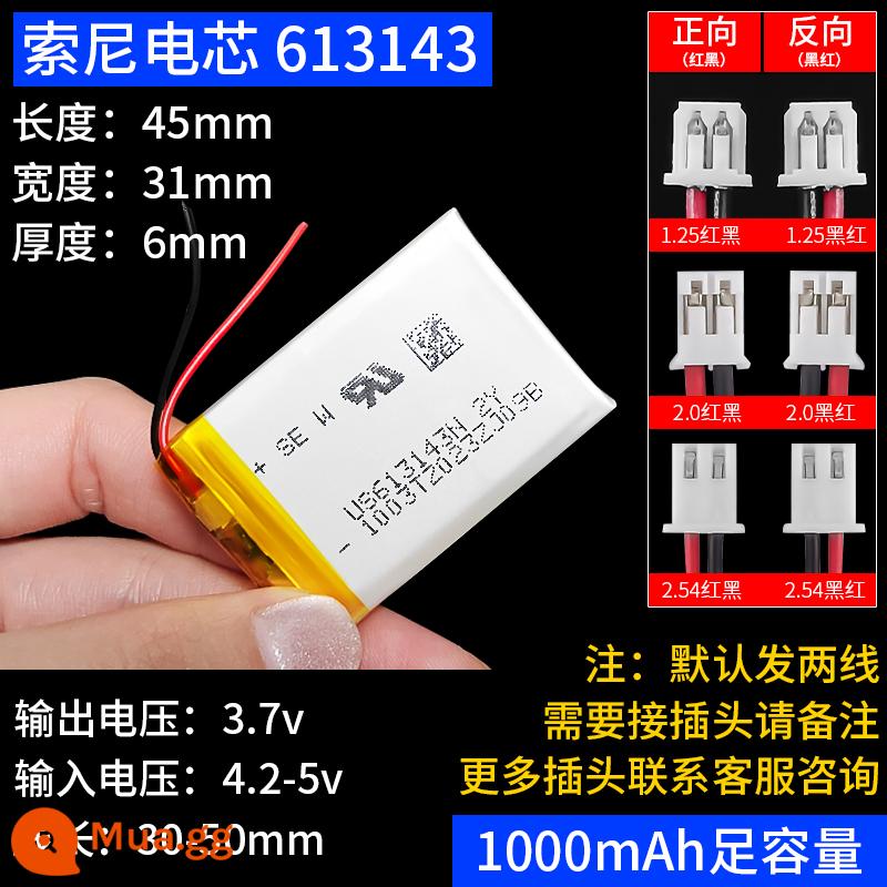 Máy ghi âm lái xe pin lithium 3.7v polymer Tai nghe Bluetooth Lingdu theo dõi áp suất lốp tích hợp pin sạc - màu trắng lớn