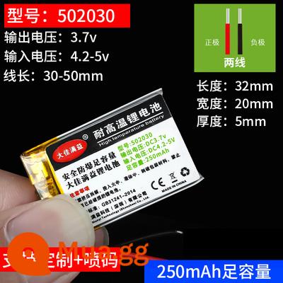 Máy ghi âm lái xe pin lithium 3.7v polymer Tai nghe Bluetooth Lingdu theo dõi áp suất lốp tích hợp pin sạc - đen