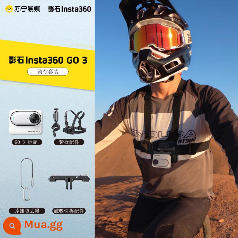 Hàng Mới Về Shadowstone Insta360 GO 3 Thumb Camera Thể Thao Vlog Du Lịch Kỷ Lục Đi Xe Đạp 1953 - bộ đồ đi xe đạp