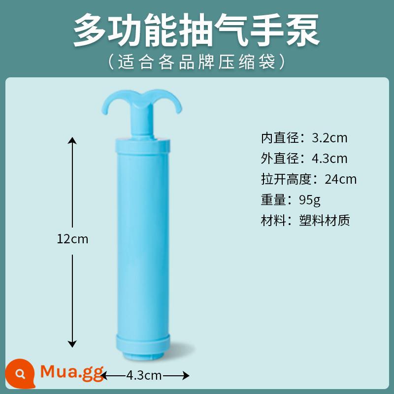 Xuống áo khoác lưu trữ đặc biệt túi treo nén chân không túi kín quần áo treo tủ quần áo hiện vật túi 1929 - Bơm tay ❤Nòng lớn 9 lỗ được nâng cấp