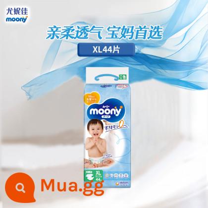 Tã dán Moony Unicharm NB S M L XL size eo loại miếng dán tã phổ thông dành cho trẻ sơ sinh và trẻ nhỏ - XL