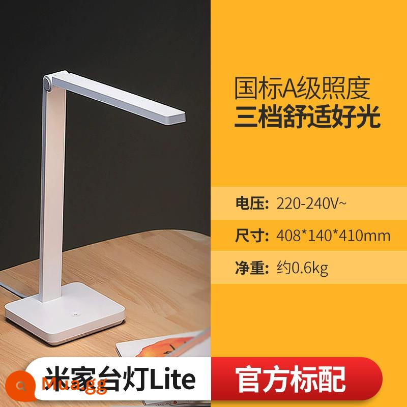 Xiaomi LED Để Bàn Lite Bảo Vệ Mắt Bàn Mijia Sinh Viên Đèn Ngủ Văn Phòng Nghiên Cứu Đặc Biệt Nhỏ Để Bàn 1212 - Đèn bàn Xiaomi Lite tặng kèm bút và đèn ngủ