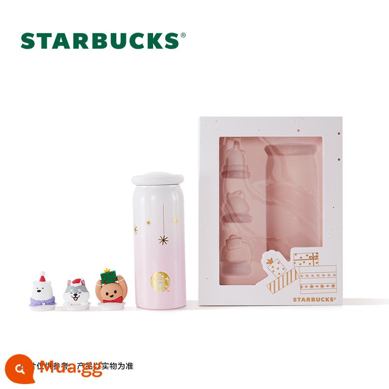 Starbucks Cup Thú Dễ Thương Series Bộ sưu tập Dễ Thương Quà Tặng Giá Trị Cao Mẫu Nam Nữ Học Sinh Cách Nhiệt Cốc Để Bàn Cốc - 380ml Dòng thú cưng dễ thương Phong cách thú cưng dễ thương Cốc giữ nhiệt bằng thép không gỉ