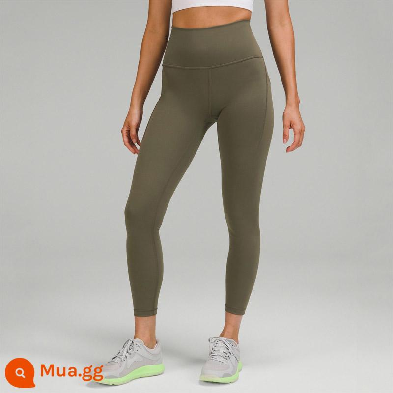 Quần bó nữ Wunder Train 24"*Phong cách bỏ túi Nhanh khô và thoáng khí丨lululemon丨LW5EZGA - carob nâu