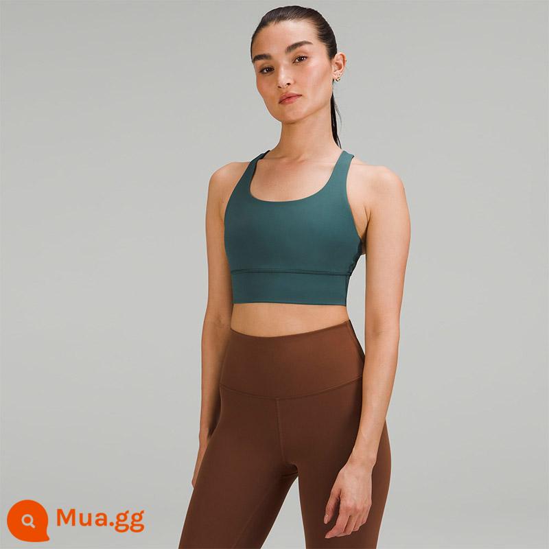 Áo ngực thể thao dài dành cho nữ Energy™丨lululemon丨LW2D86A - ngọc thạch anh xanh