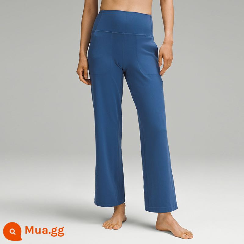 Quần ống rộng cạp cao thể thao Align™ dành cho nữ 28" Màu khỏa thân丨lululemon丨LW5ETMA - Asphalt Blue độc ​​quyền có sẵn trực tuyến