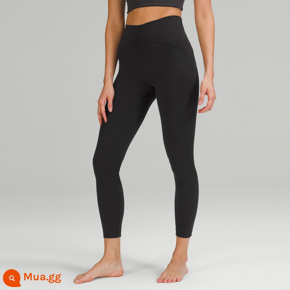 Quần legging thể thao lưng cao InStill Quần tập yoga thon gọn 24" 丨lululemon LW5EV7A - đen