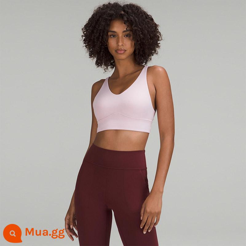 Áo ngực thể thao dài dành cho nữ In Alignment Áo ngực tập yoga丨lululemon丨LW2CS0S - mẫu đơn hồng