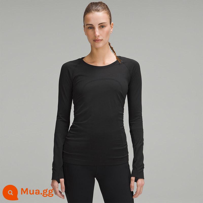 Áo thun thể thao dài tay dành cho nữ của Swiftly Tech 2.0丨lululemon丨LW3DFKS - đen/đen