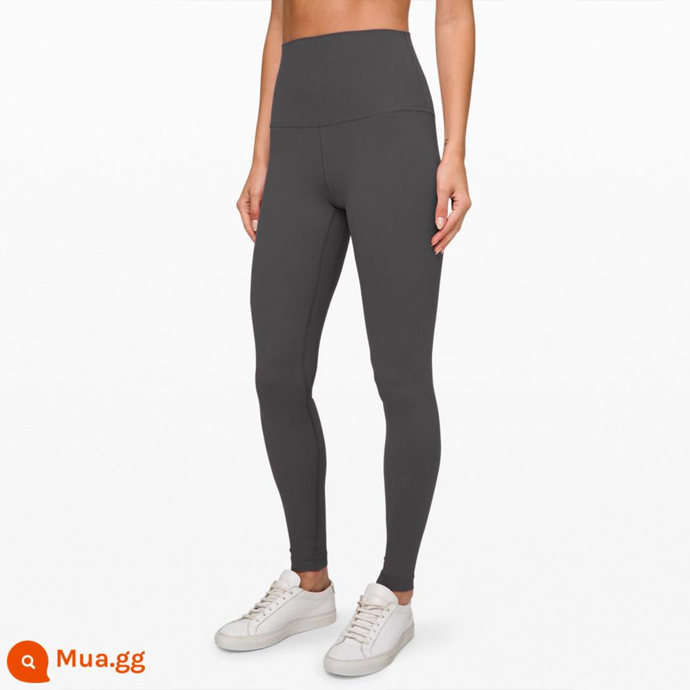 Quần bó thể thao lưng cao Align™ dành cho nữ 28" Yoga Naked 丨lululemon LW5CTNS - màu xám than chì