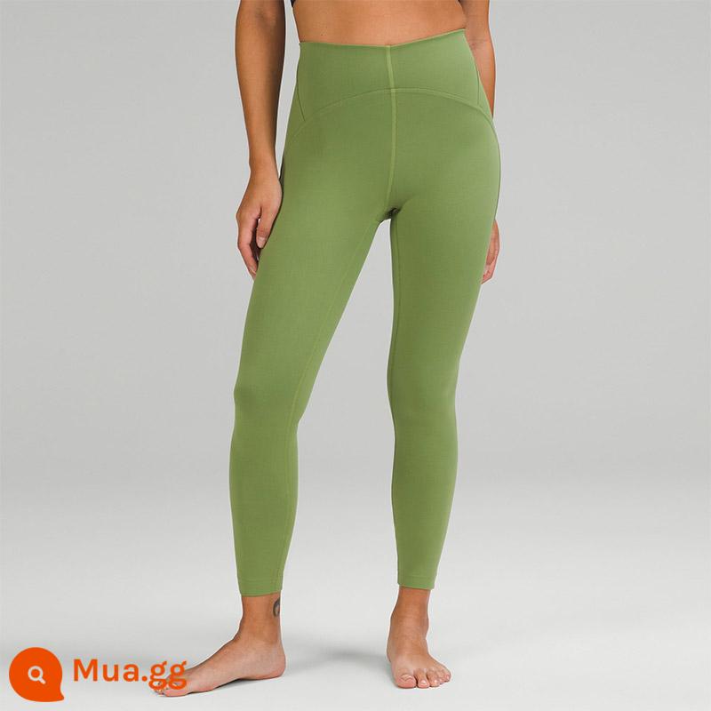 lululemon丨InStill Quần legging cạp cao thể thao nữ 24" LW5EV7A - màu lá xanh