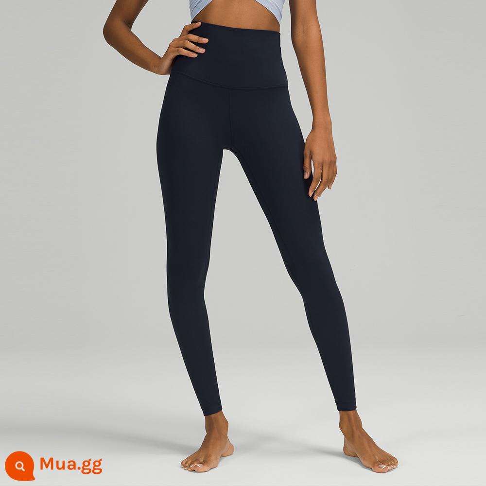 Quần bó thể thao lưng cao Align™ dành cho nữ 28" Yoga Naked 丨lululemon LW5CTNS - xanh hải quân